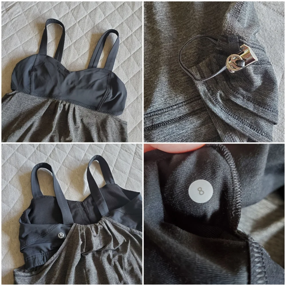 Lululemon Run Back on Track‎ Tank Sz 8